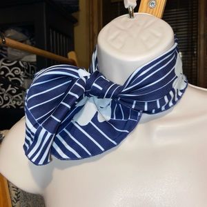 BOGO!! Navy and white scarf